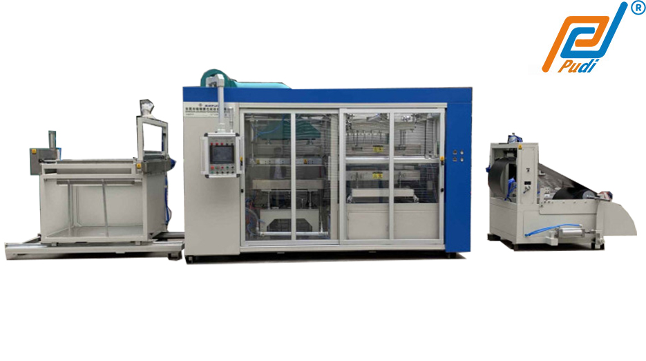 伺服薄片真空吸塑成型機(jī)